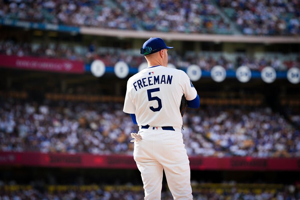 Freddie Freeman at Dodger Stadium