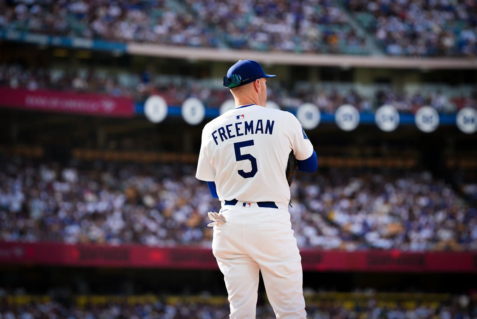 Freddie Freeman at Dodger Stadium