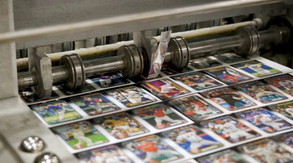 How trading cards are ACTUALLY made