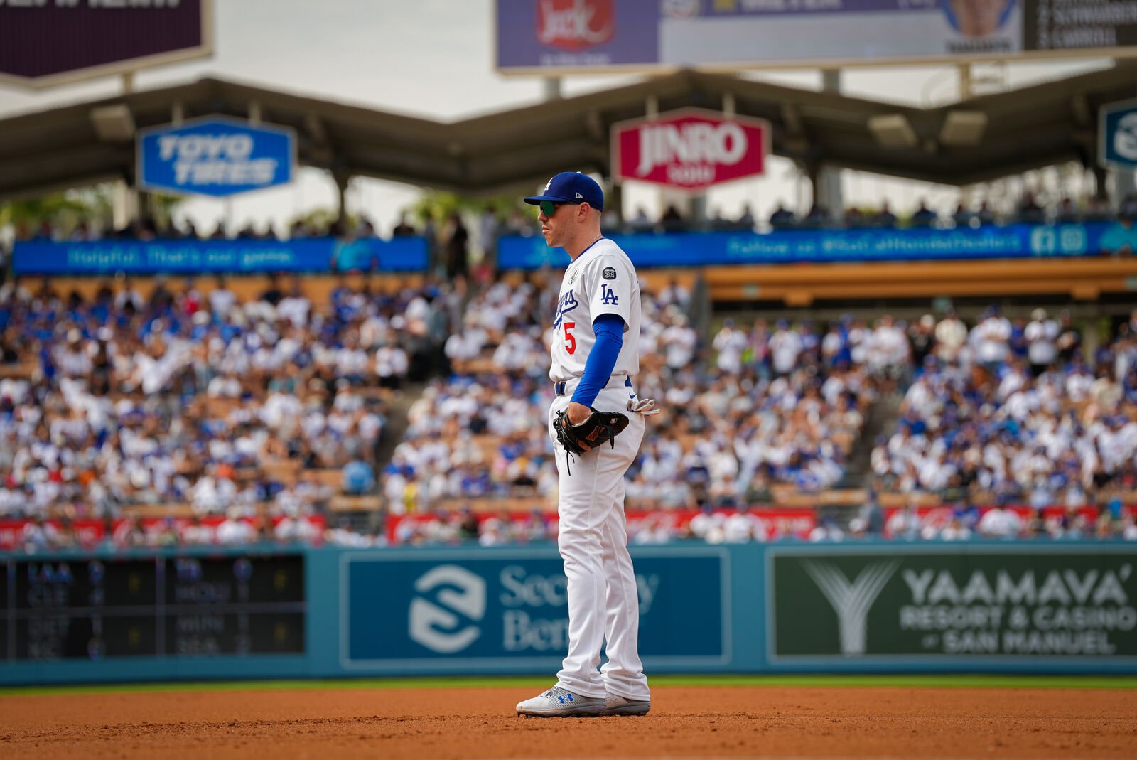Dodgers pitcher on the mound