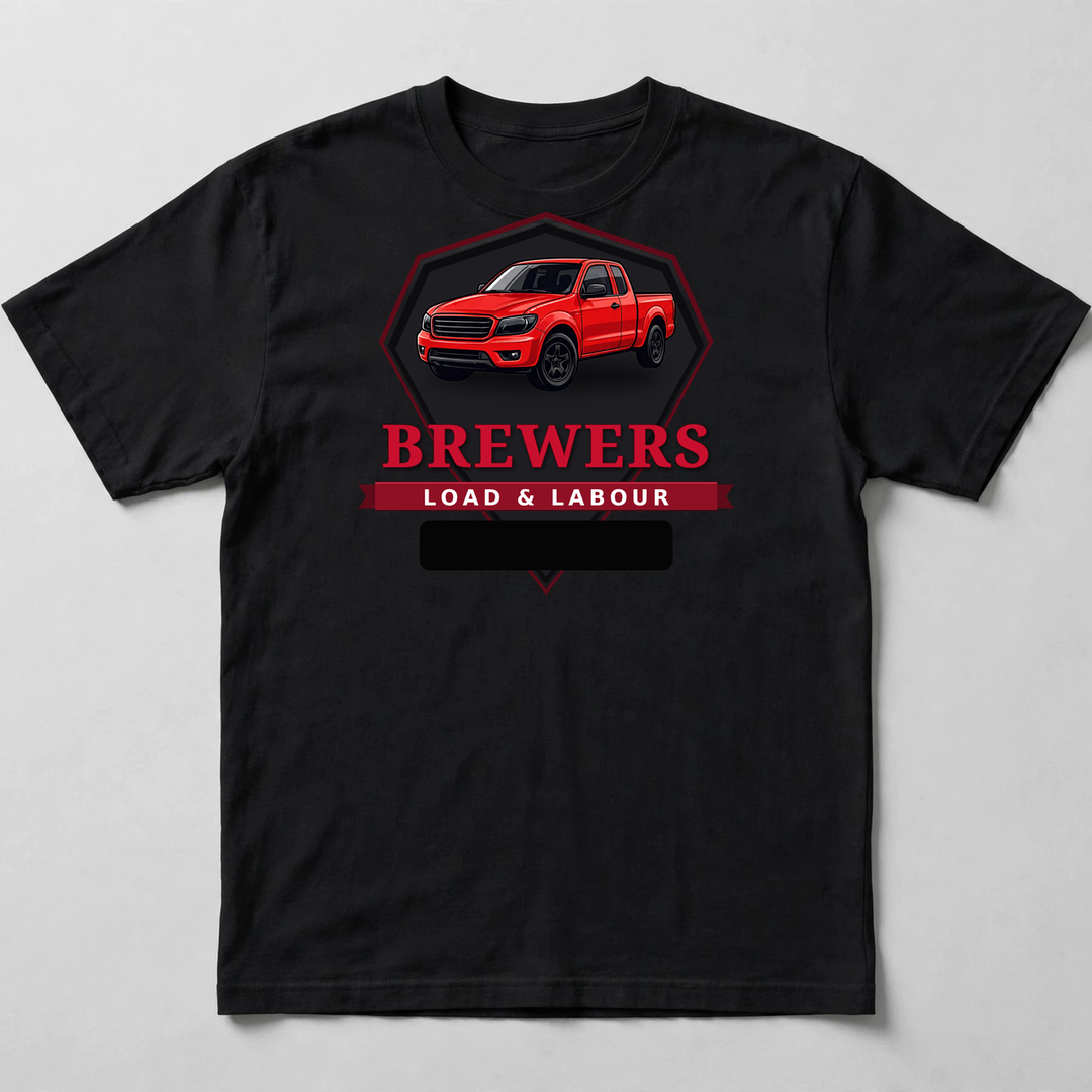 Brewers Blackout Work Tee
