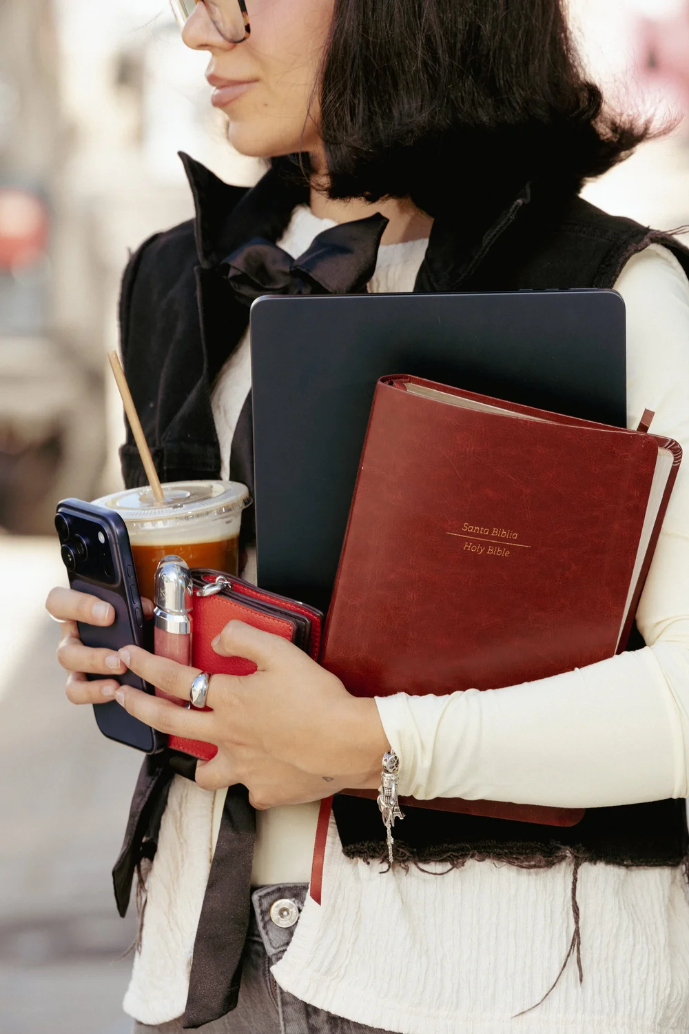 Bibles held close