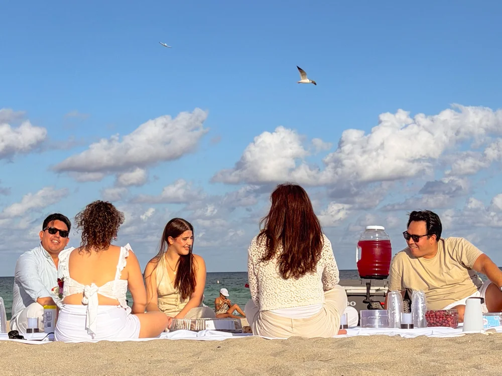February 14, a past By Casa Grace community gathering on the beach