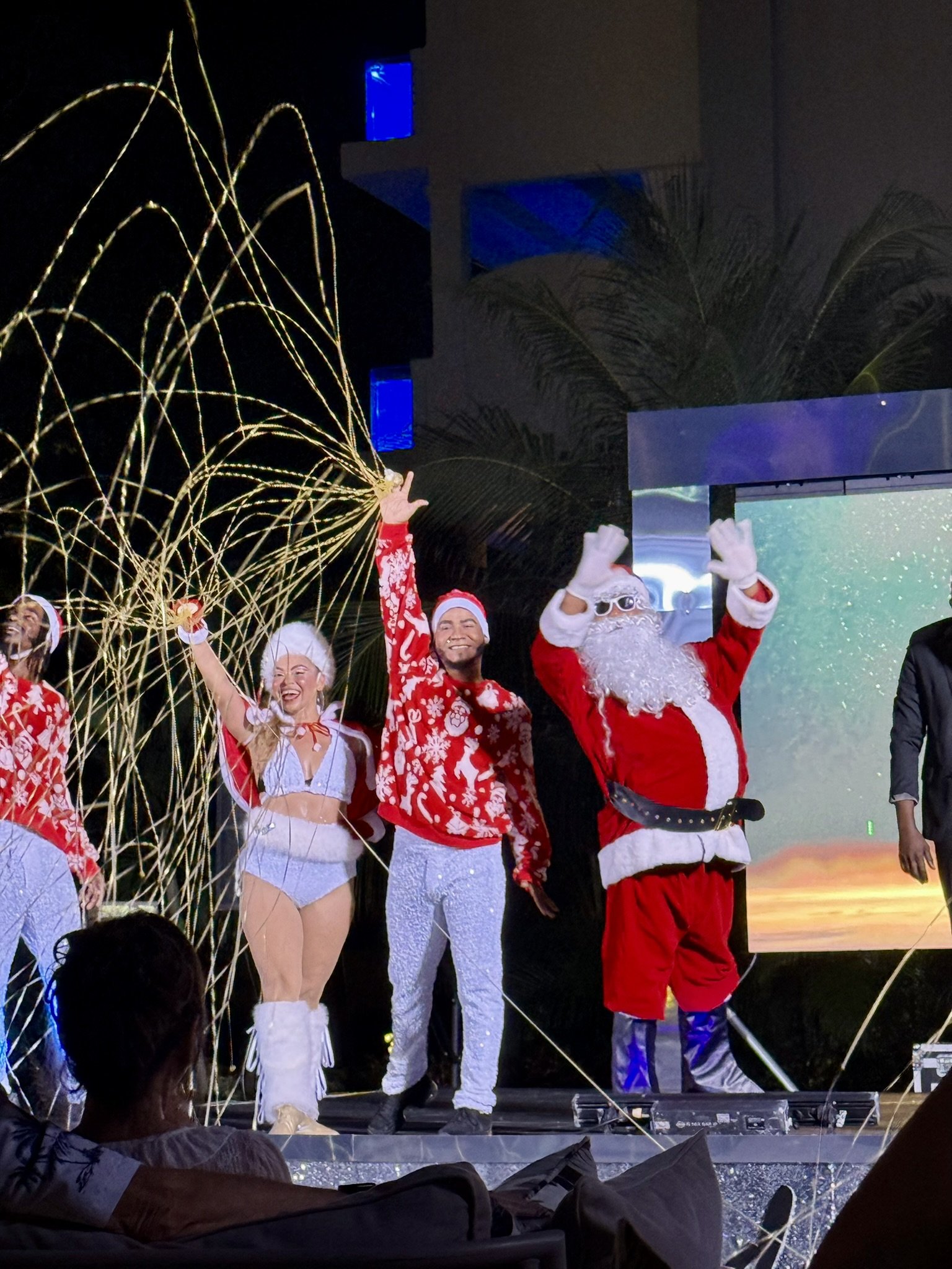 Christmas entertainment Sandals Jamaica