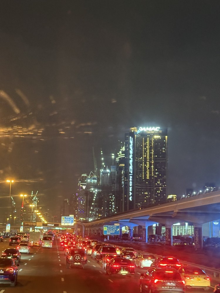 Dubai at night