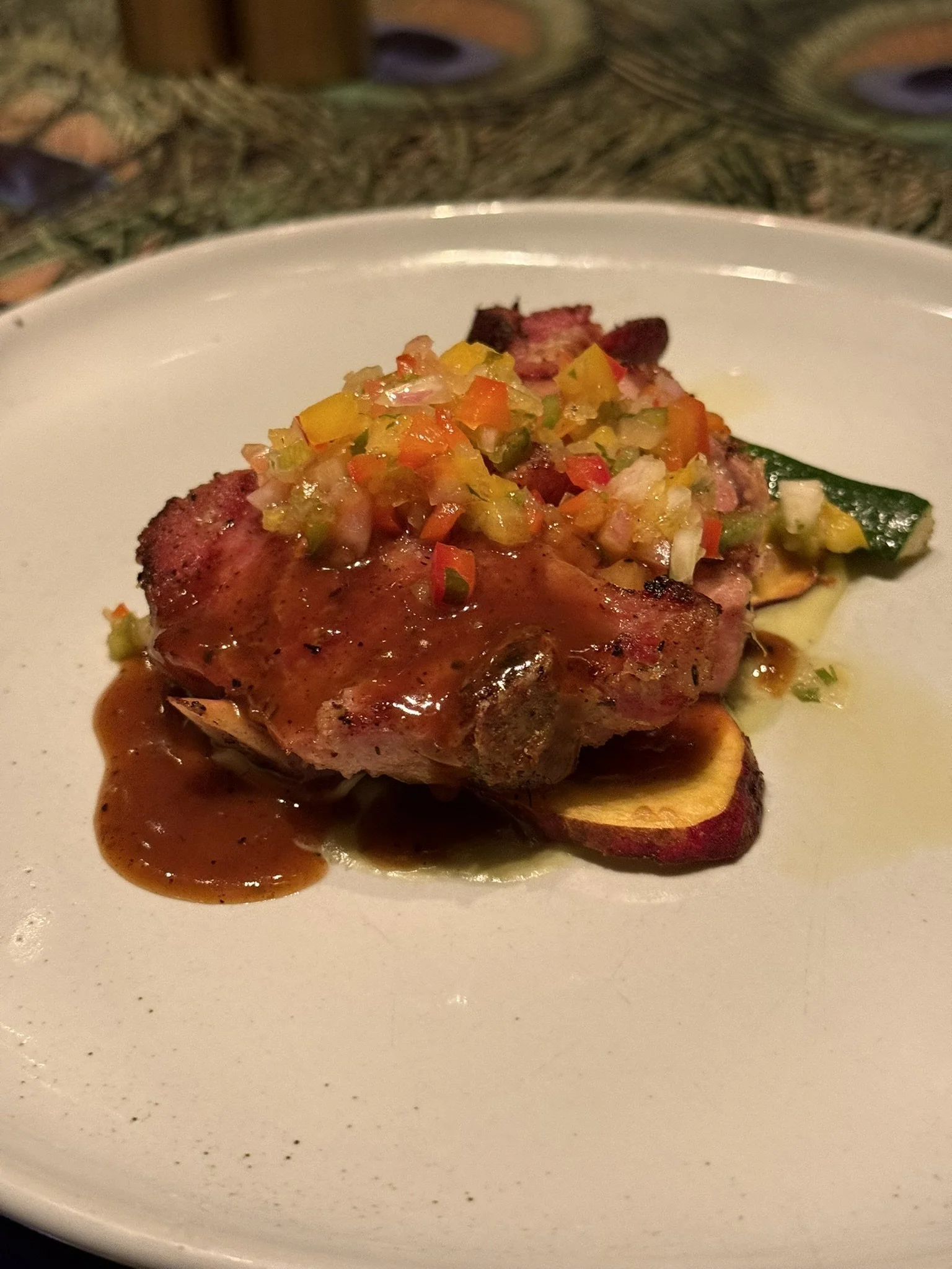 Dinner at Zuka Sandals Dunn’s River