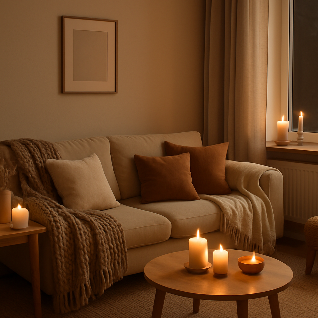 Cozy interior representing emotional safety and boundaries