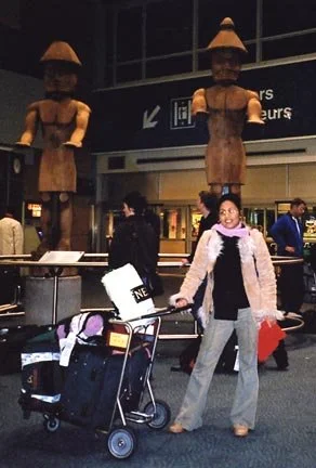 Sima's sister arrived in Canada, January 2003