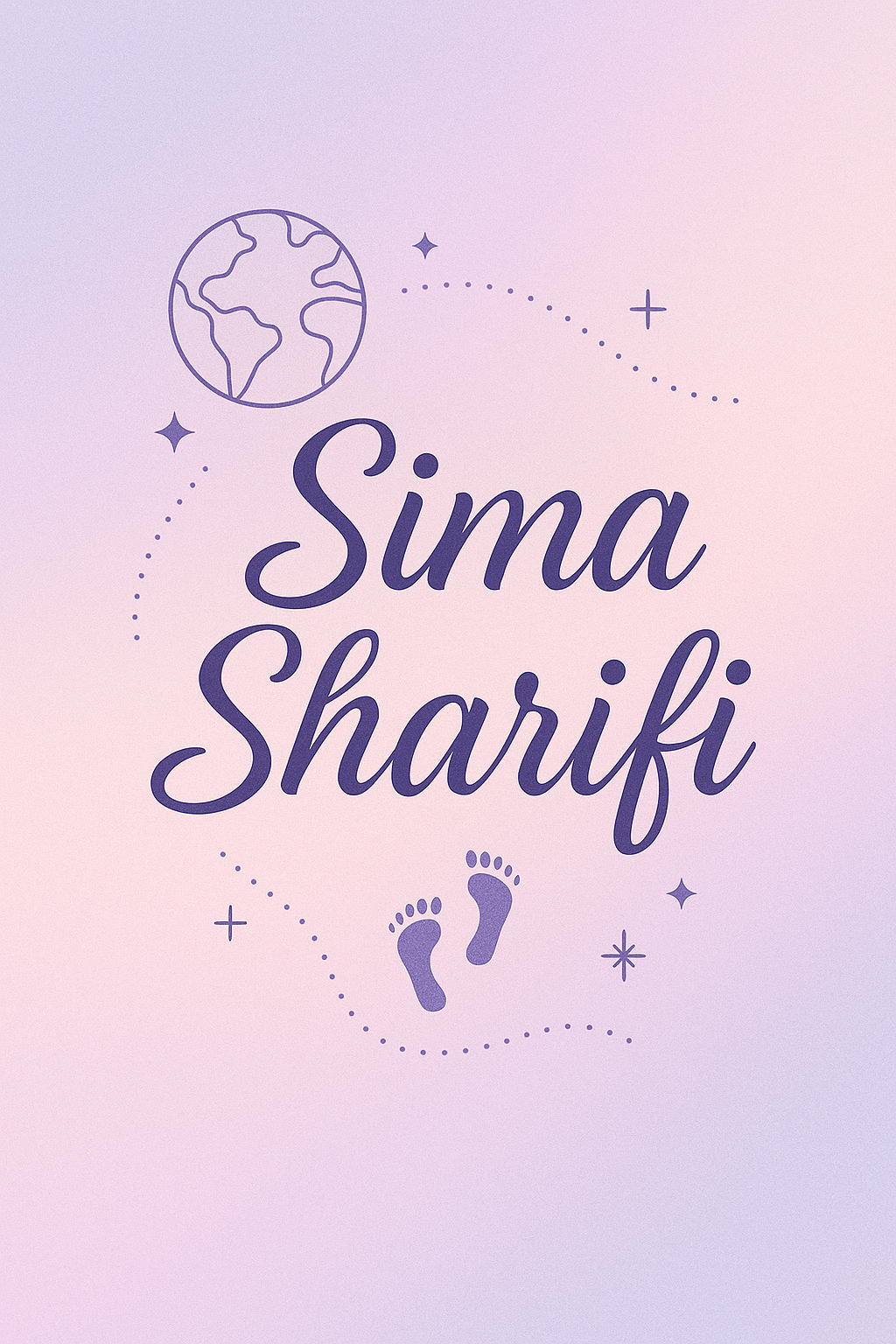 Front cover of Sima Sharifi’s book