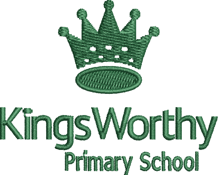 KingsWorthy Primary School embroidered logo