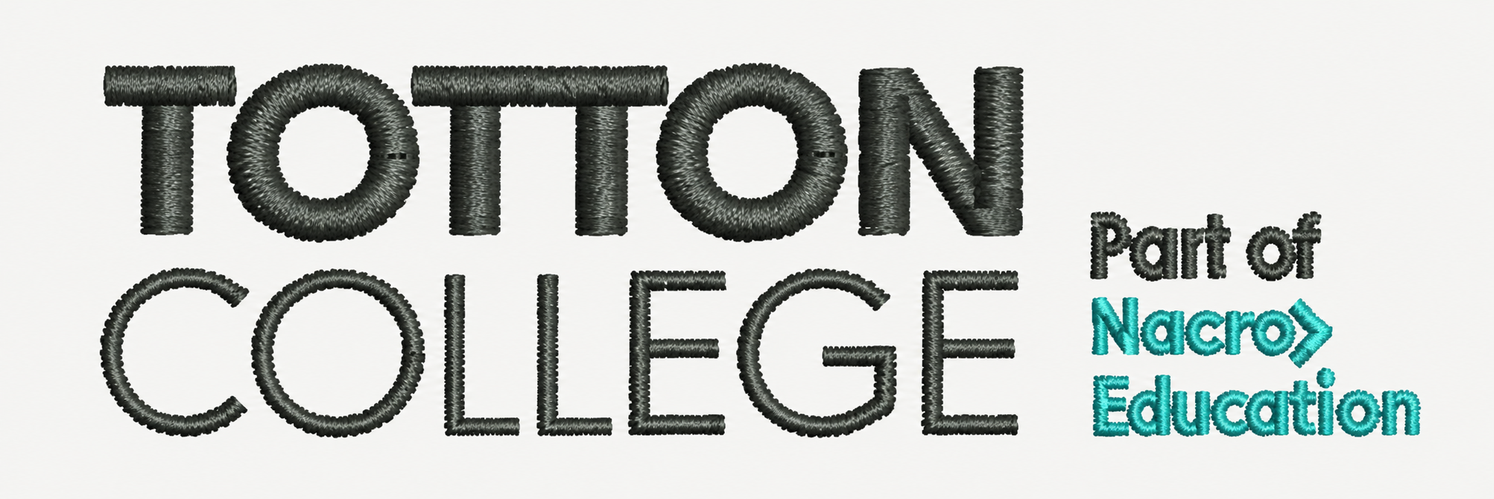 Totton College, part of Nacro Education logo