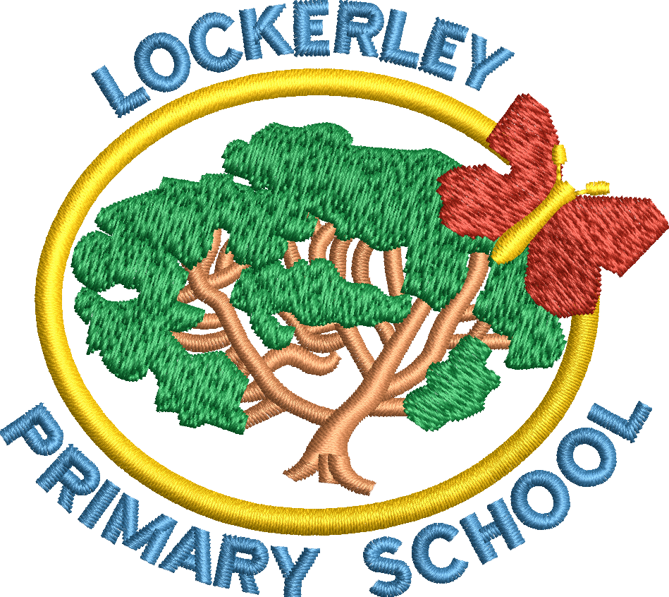 Lockerley Primary School embroidered logo