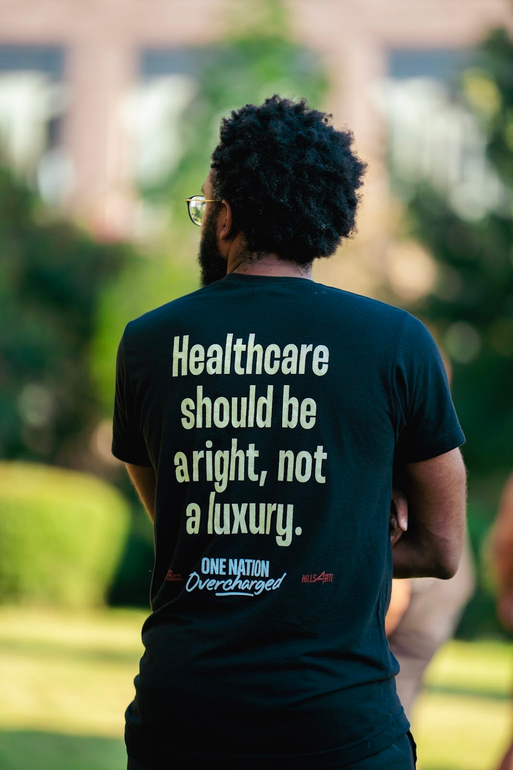 Back of Custom Atlanta Campaign Shirt