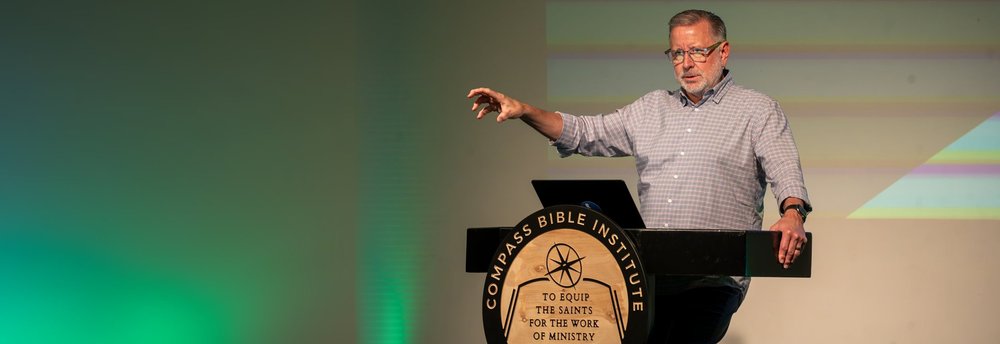 Pastor Mike Fabarez preaching at CBI