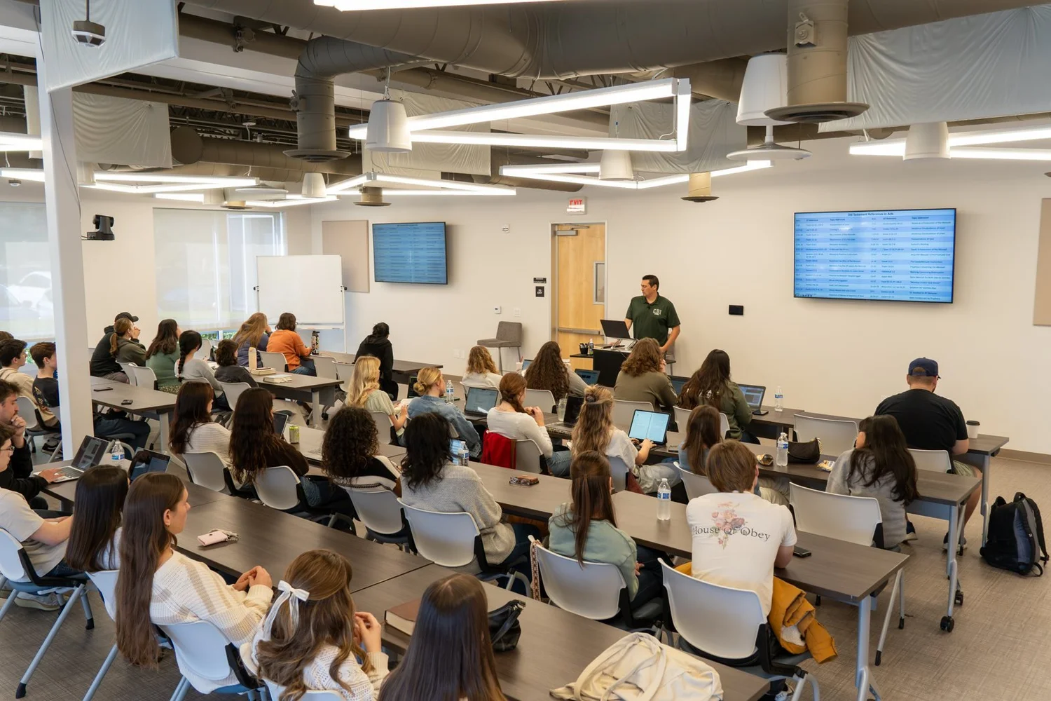 One-Year Bible Program students in class at CBI