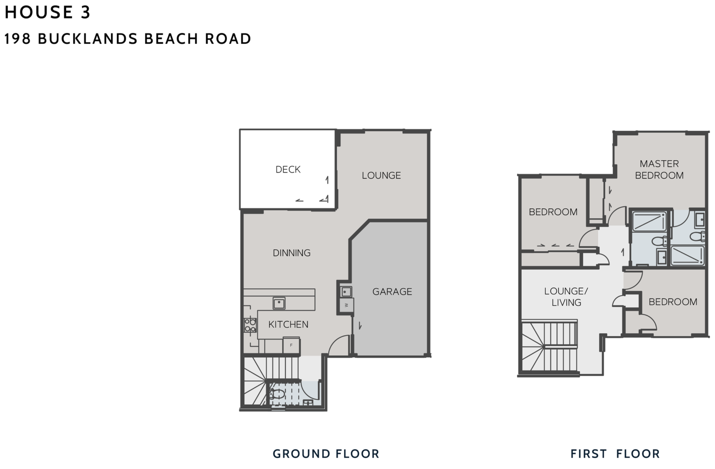 Home 3 floor plan - 3/198 Bucklands Beach Road