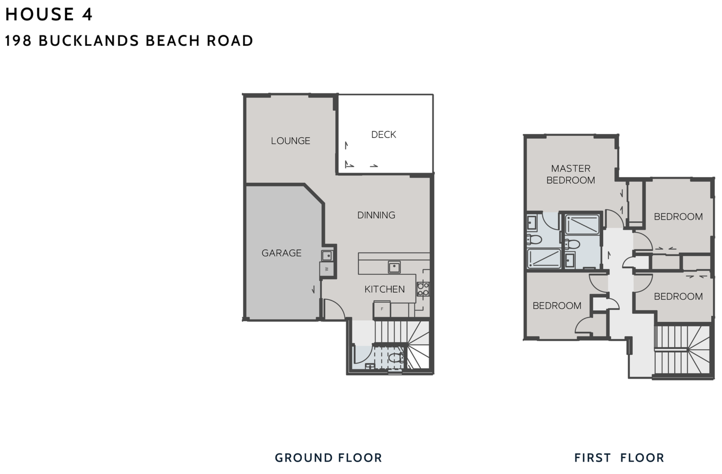 Home 4 floor plan - 4/198 Bucklands Beach Road