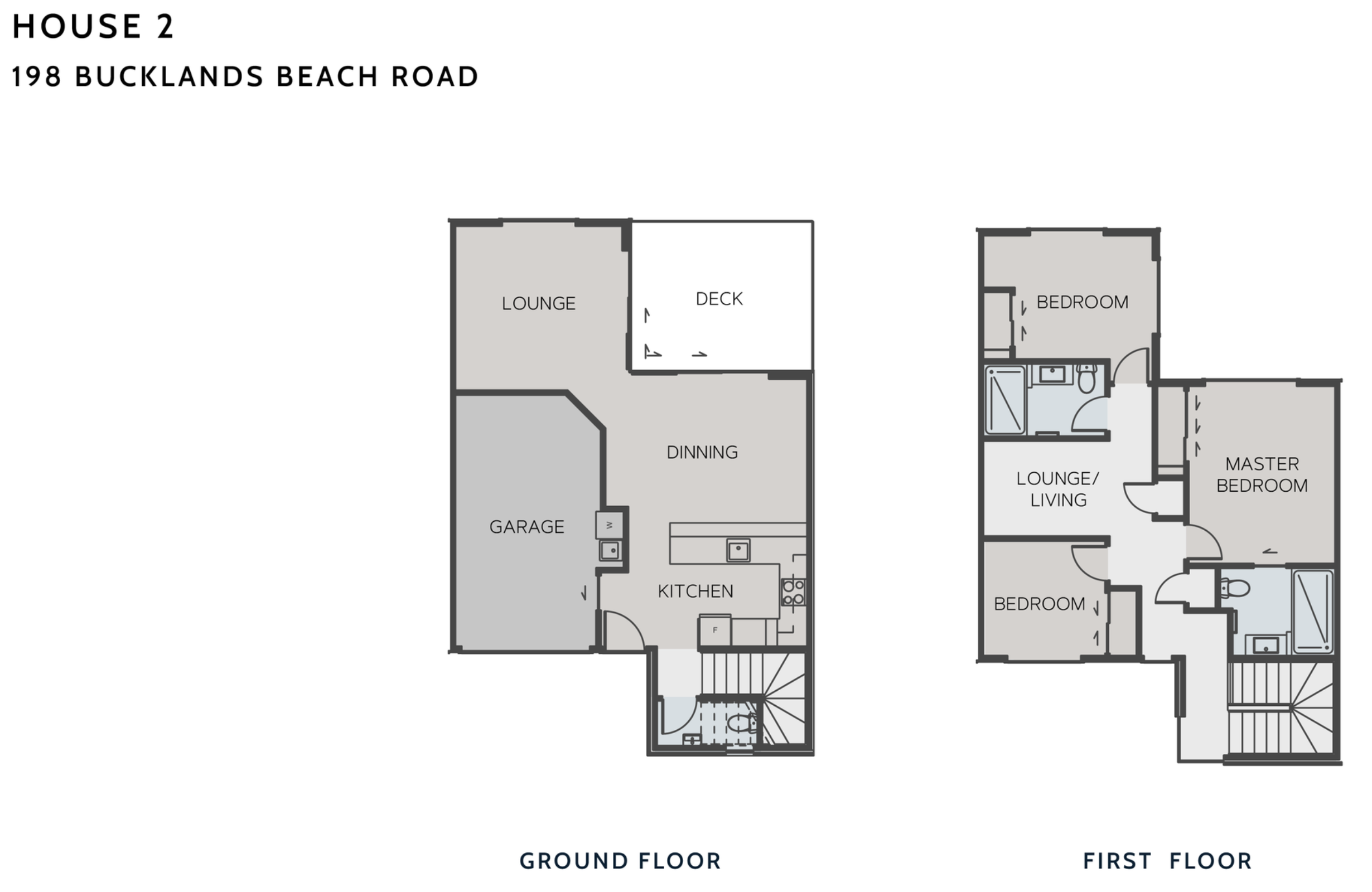 Home 2 floor plan - 2/198 Bucklands Beach Road