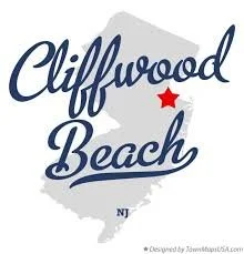 Scenic view of Cliffwood Beach, NJ