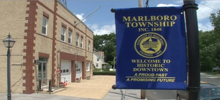 Map of Marlboro, NJ