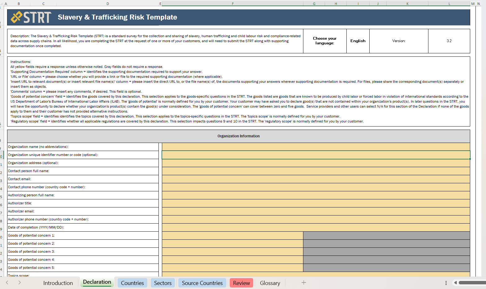 Modern Slavery Due Diligence Report prepared by The 3TGs