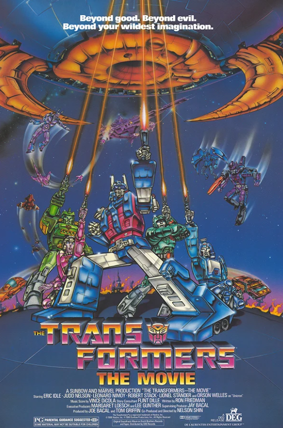 The Transformers: The Movie — official film poster