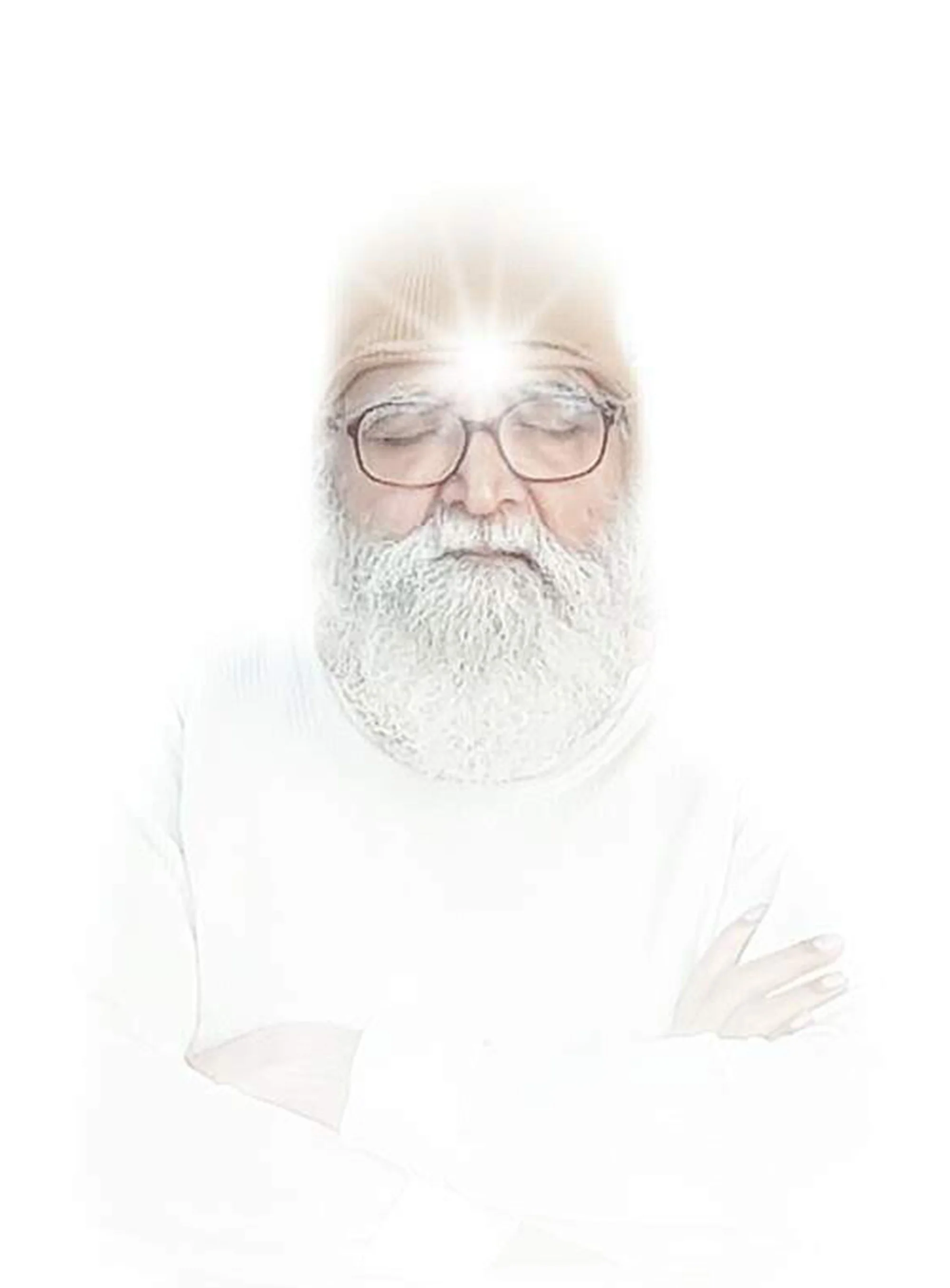 Bapuji Dashrathbhai Patel in meditation
