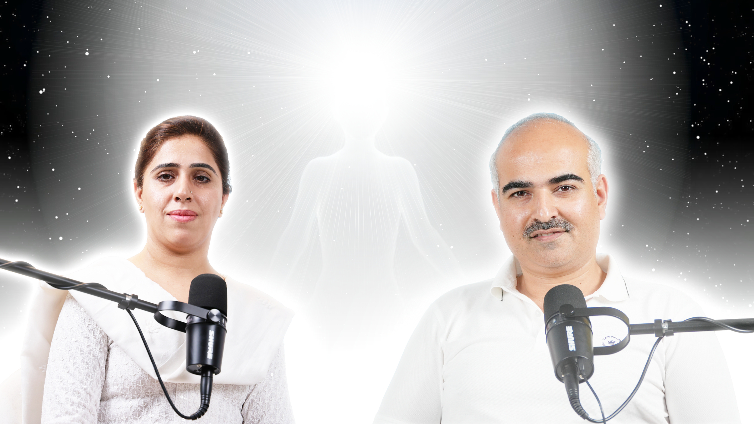 Anant Patel and Sakshi Patel — divine souls of the supreme mission