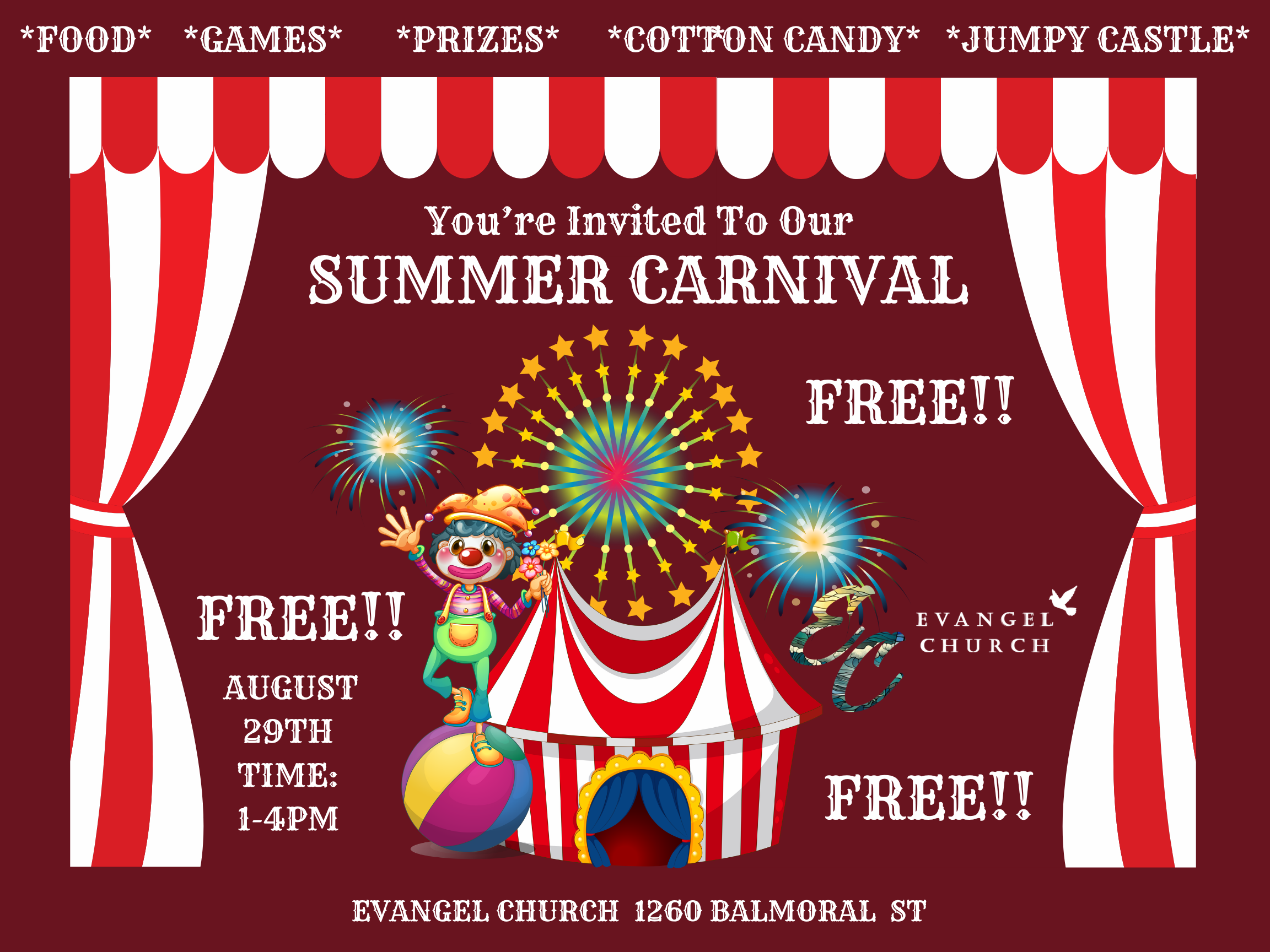 Evangel Church Summer Carnival