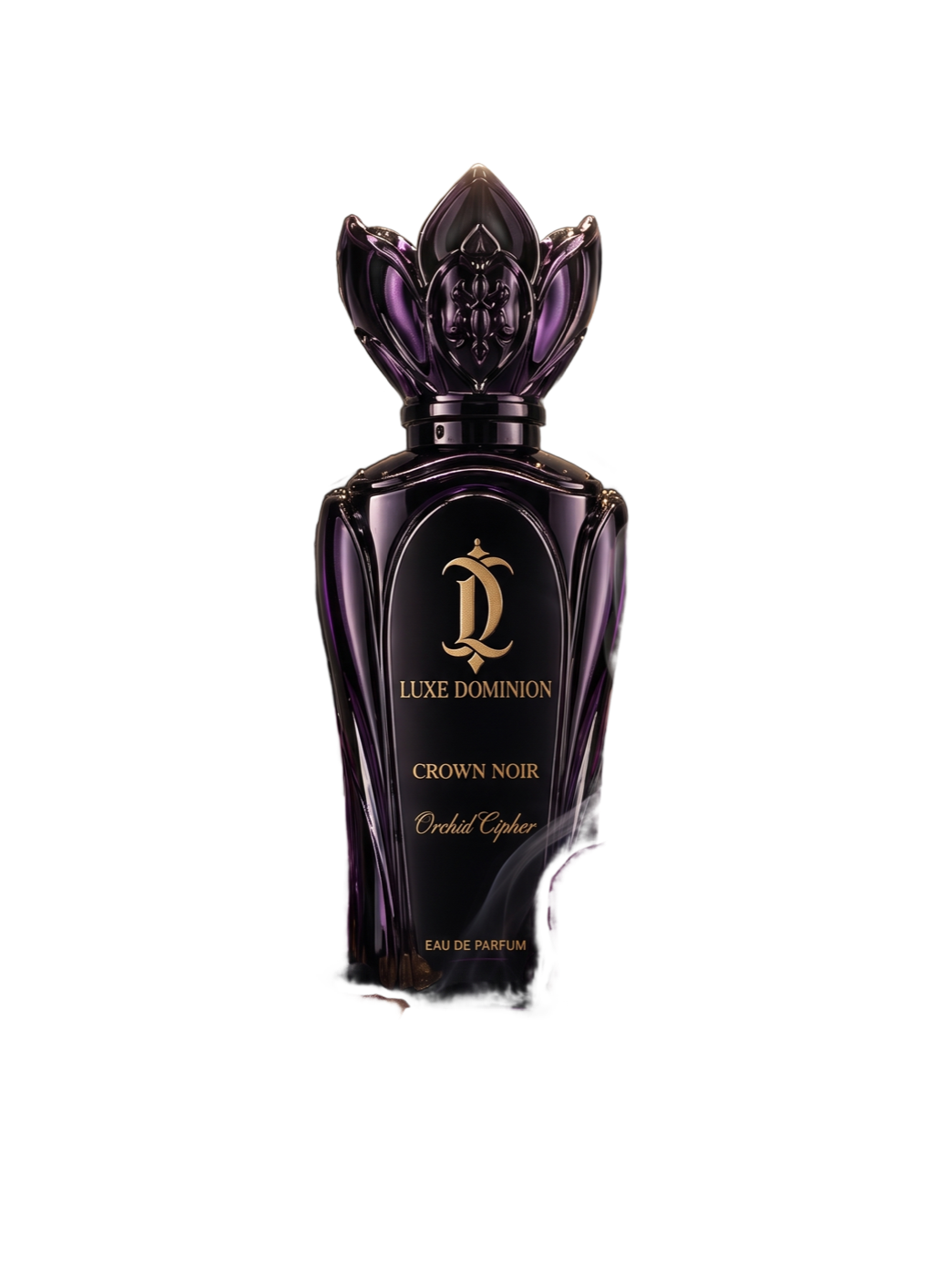 Crown Noir Orchid Cipher bottle