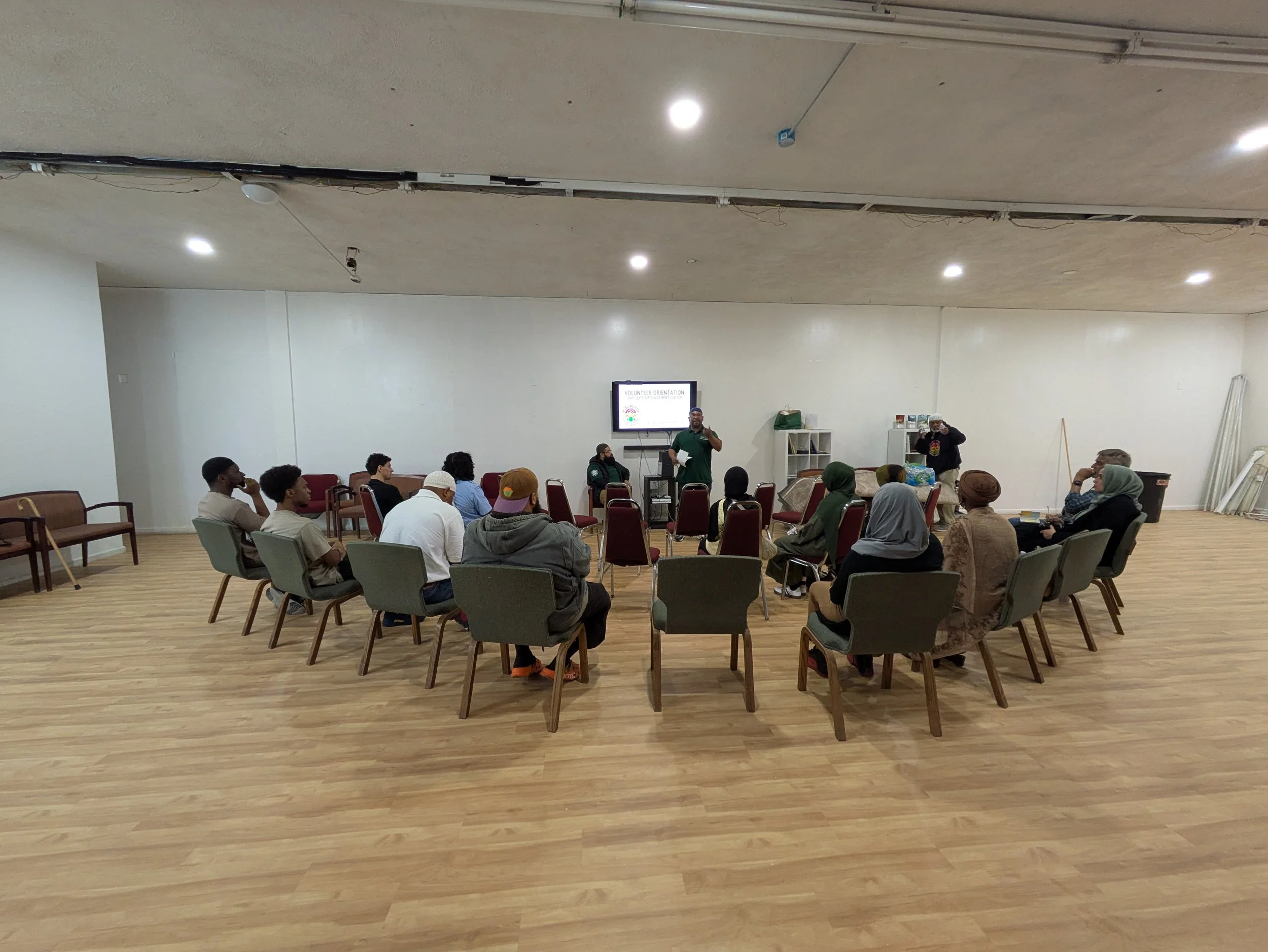 Oak Cliff Volunteer Orientation Session