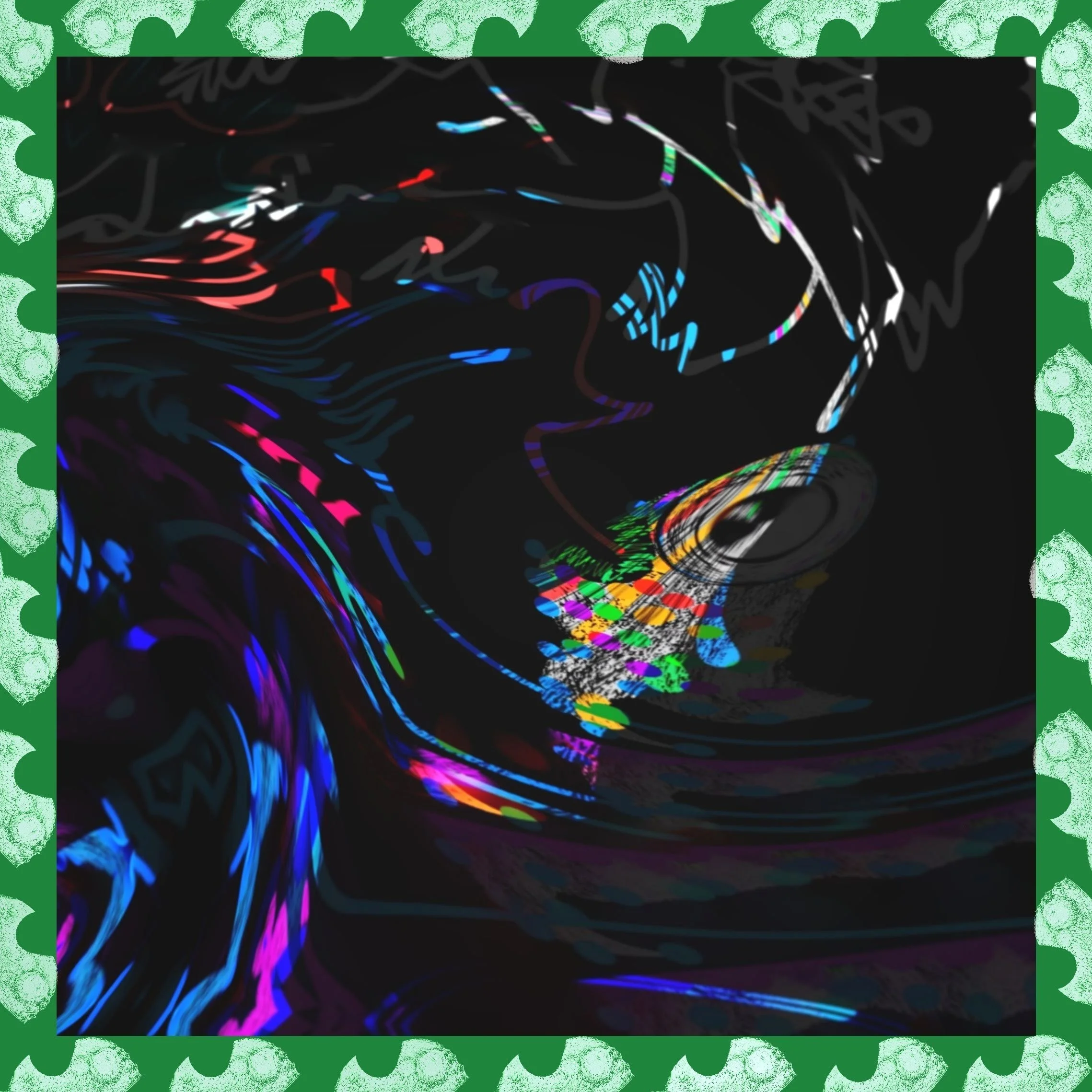 Signed fine art print by Ivo Vuković titled TASTELIMITER, printed on archival paper