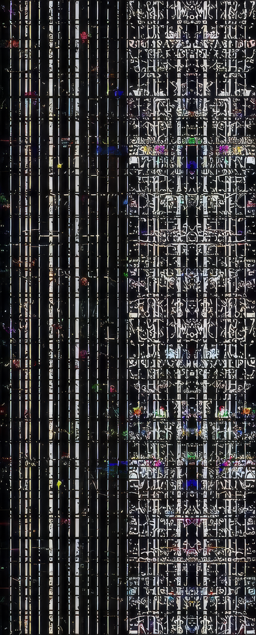 Signed fine art print by Ivo Vuković titled Sprites, printed on archival paper