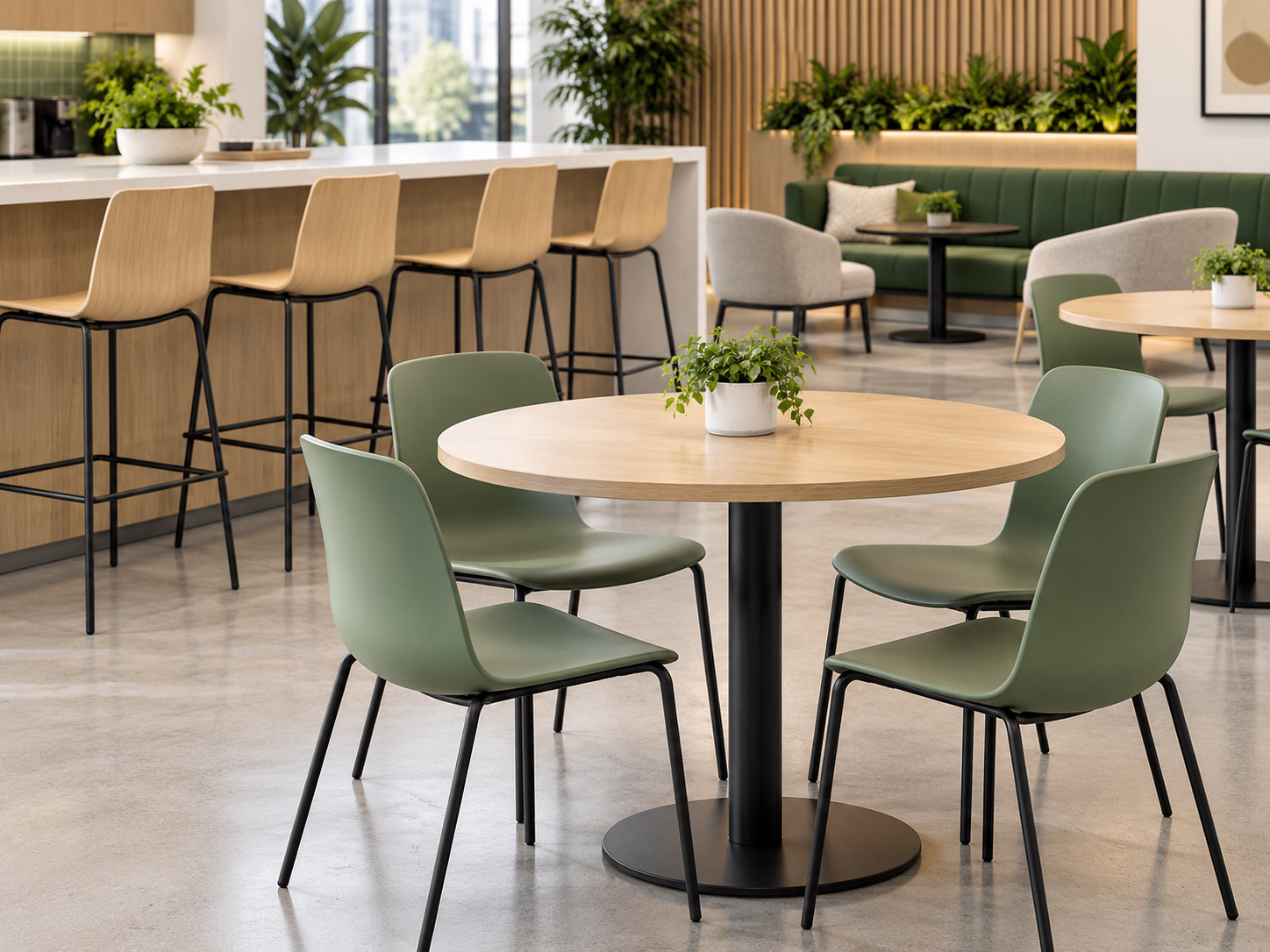 Breakroom and cafe furniture