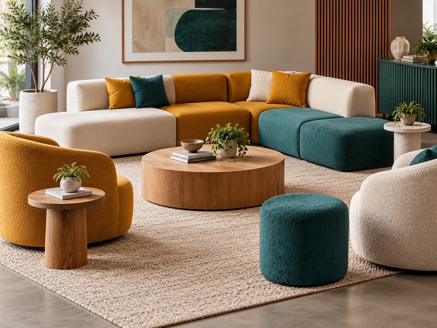 Office lounge and collaborative furniture