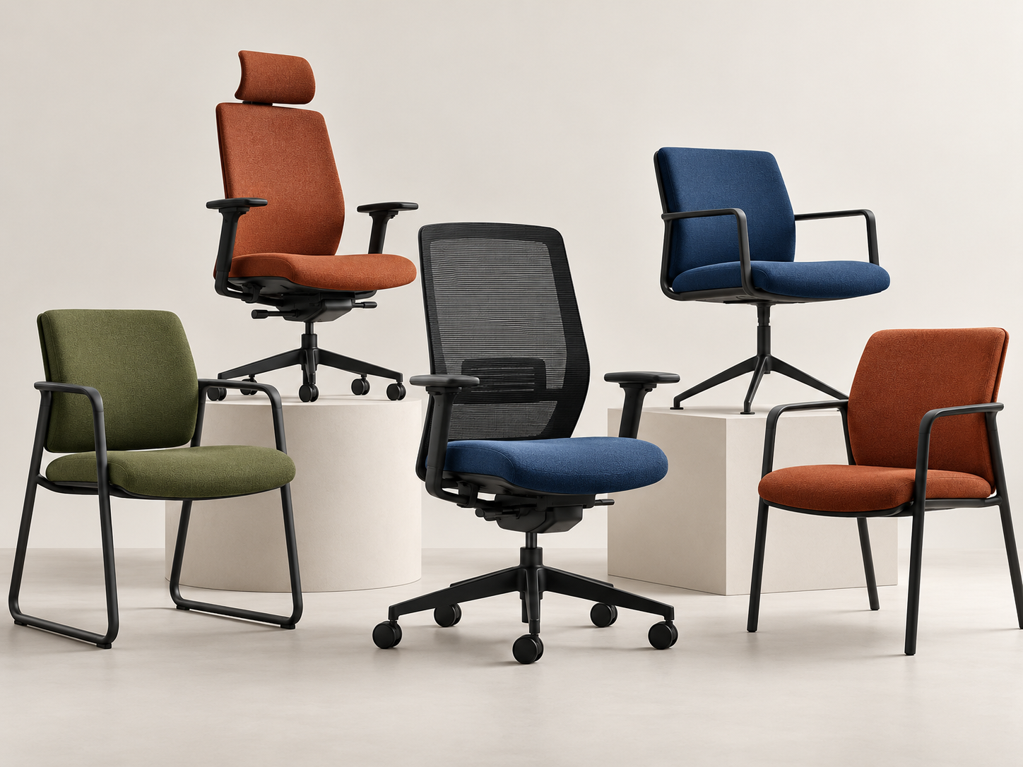 Commercial office chairs and seating