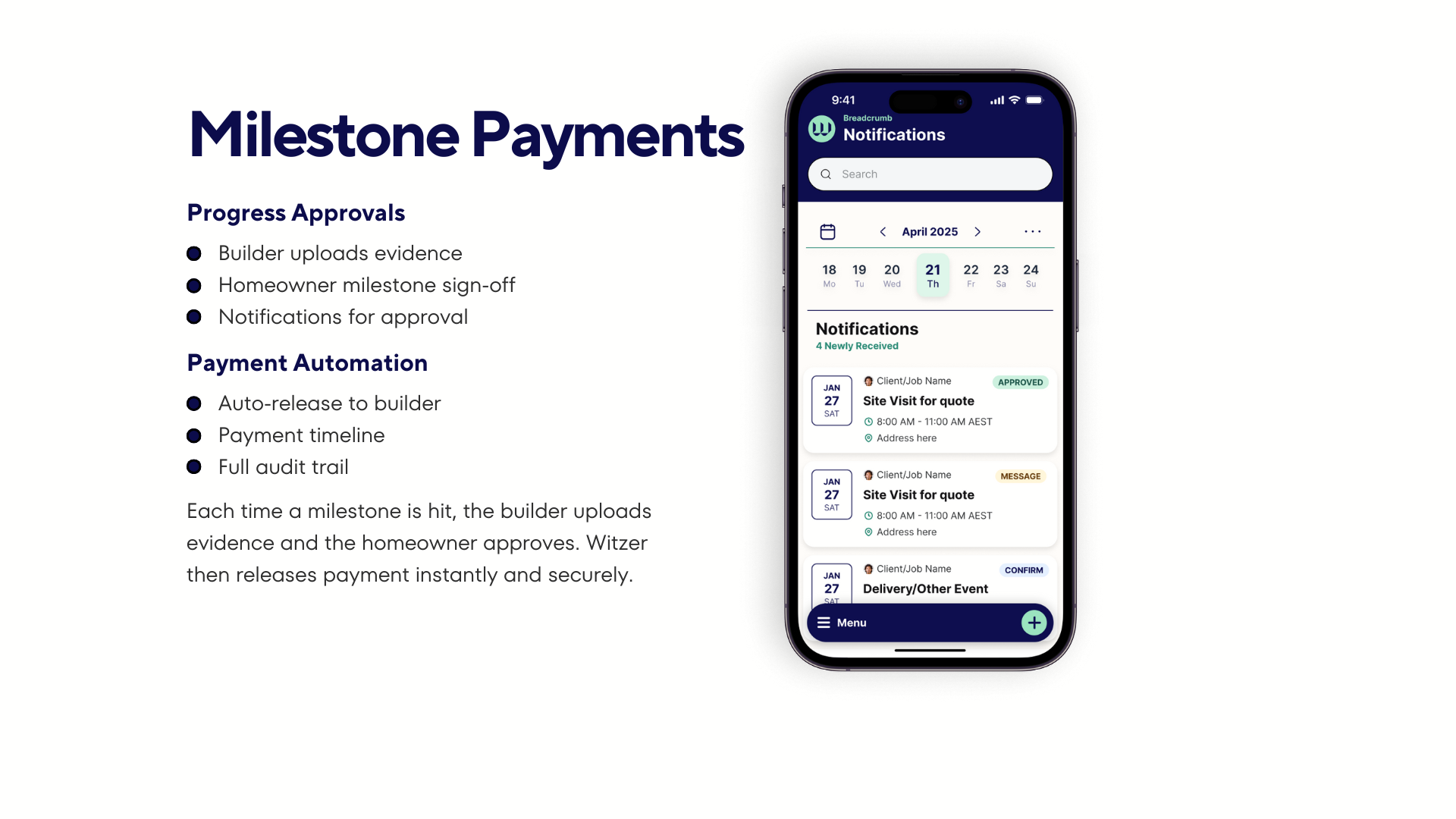 Milestone Payments
