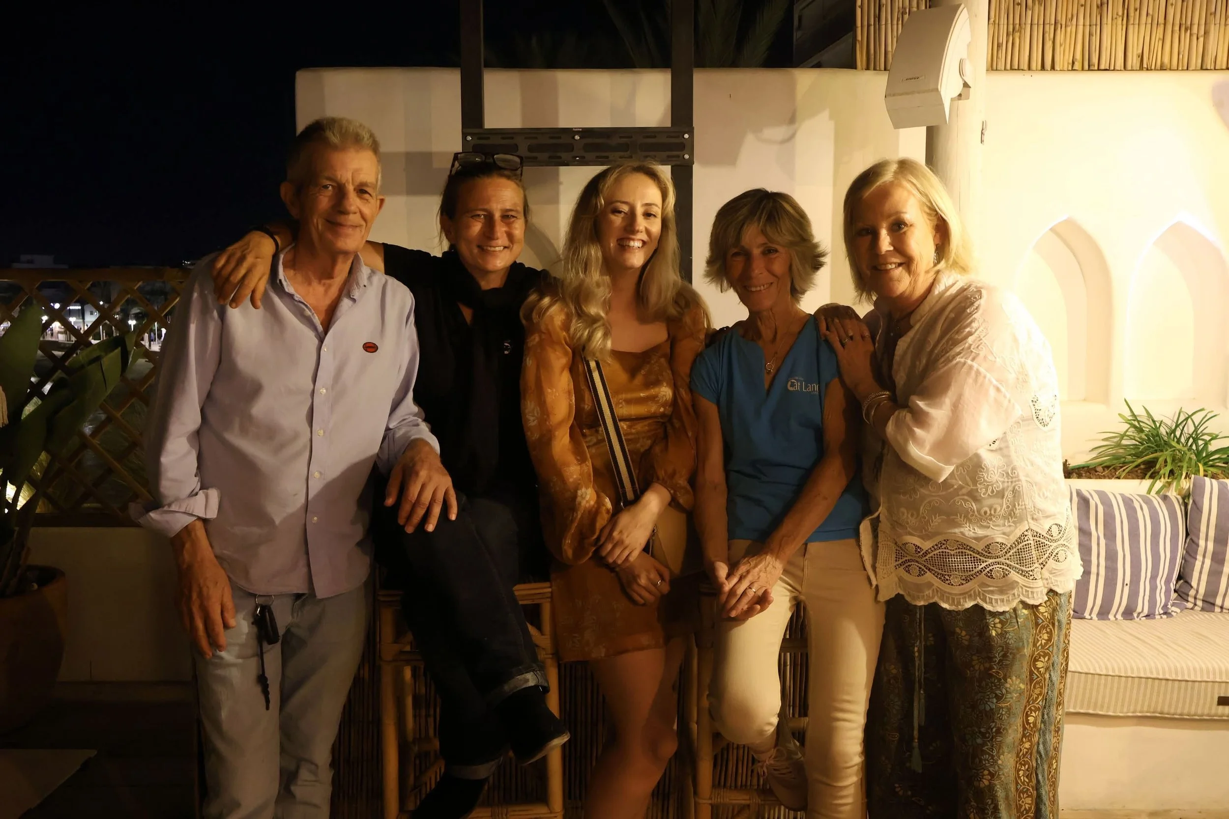 A group gathered together at a Catland event