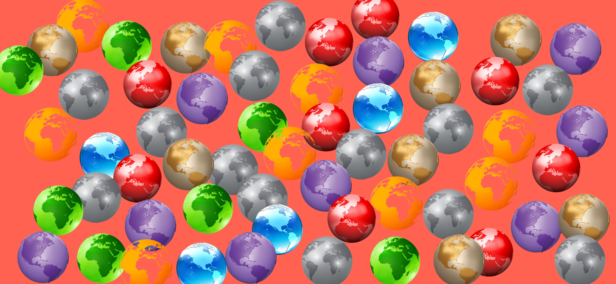 An Interactive built from globes