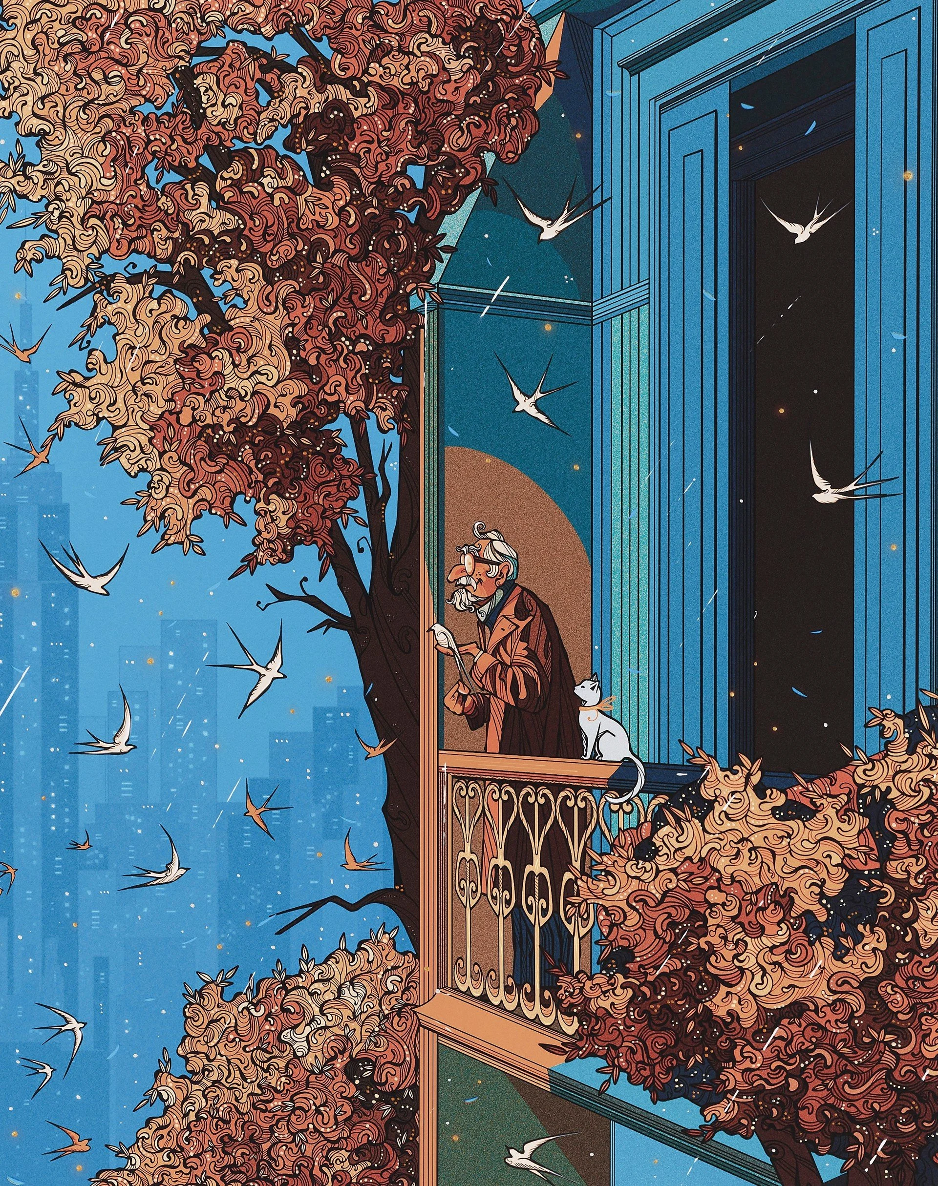 Feeding Time, Laura El, 2024