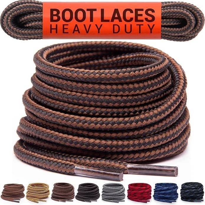 Round boot laces