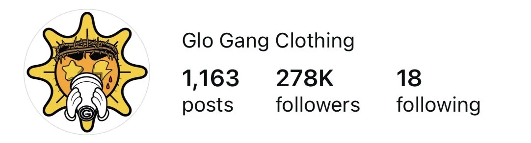 Glo Gang Instagram header