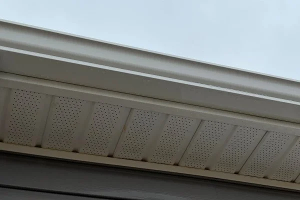 After gutter clean-out