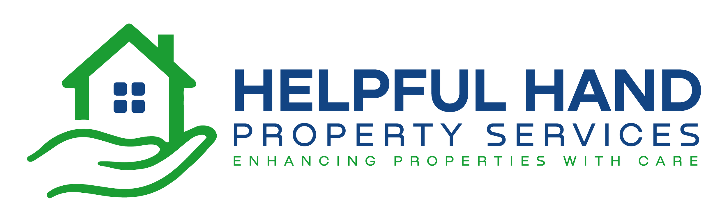Helpful Hand Property Services — house painting logo