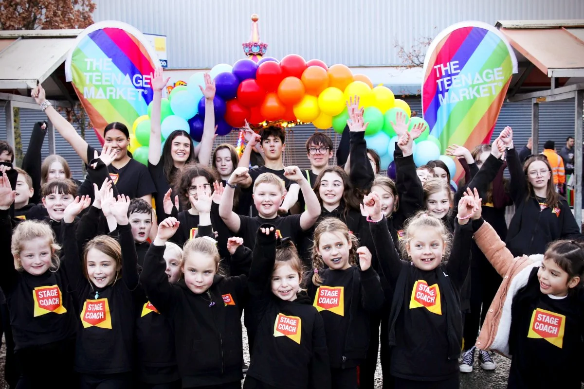 Young people taking part in Place for Youth activity