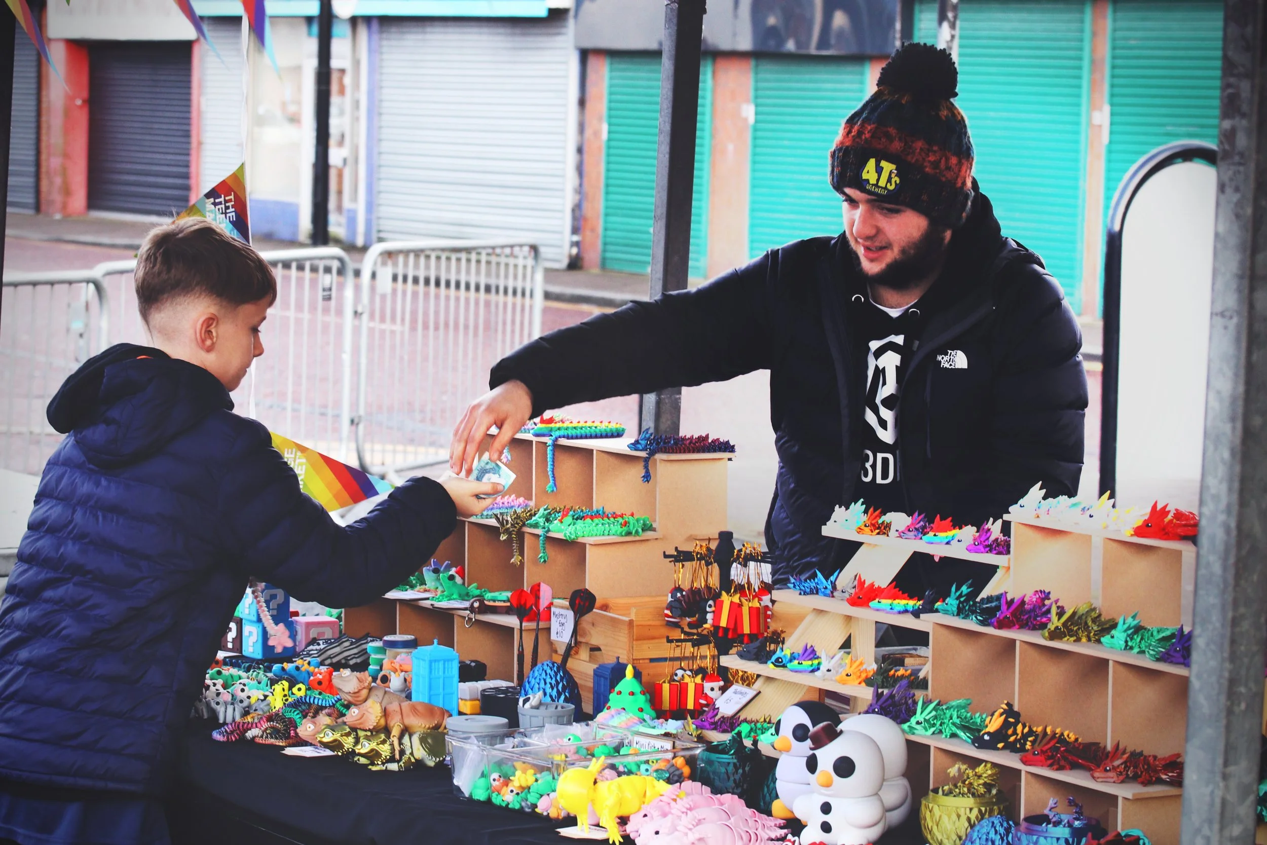 Young people taking part in Place For Youth activity