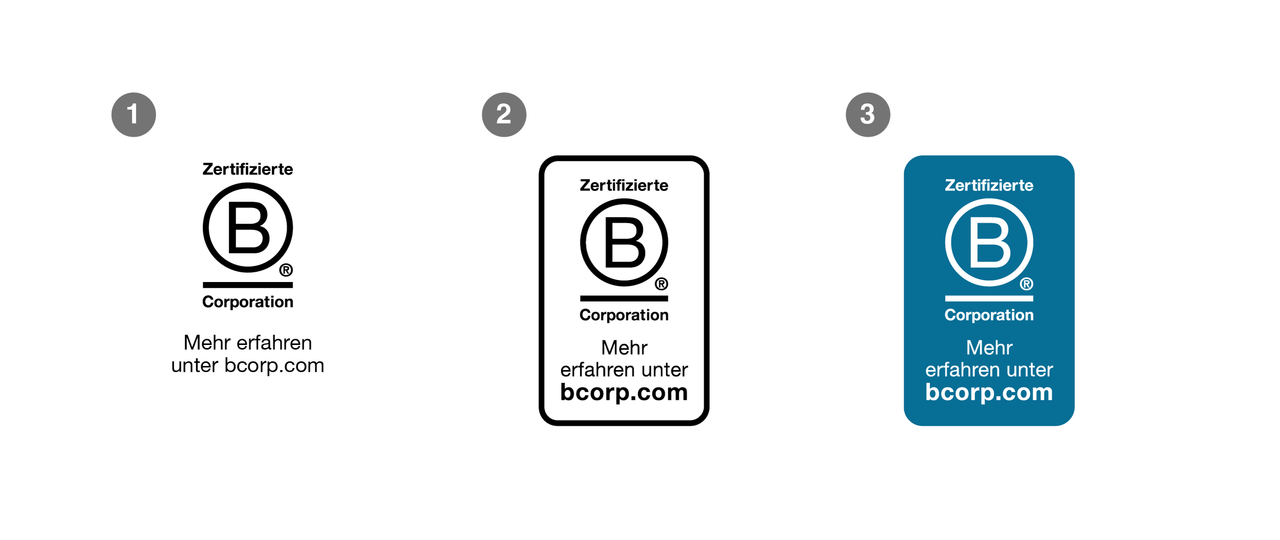 Visuelle Beispiele für die URL-Optionen