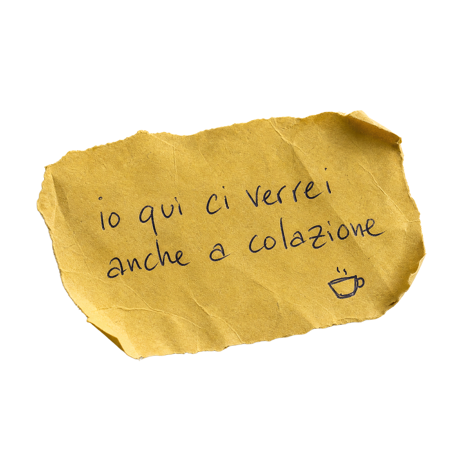 Io qui ci verrei anche a colazione