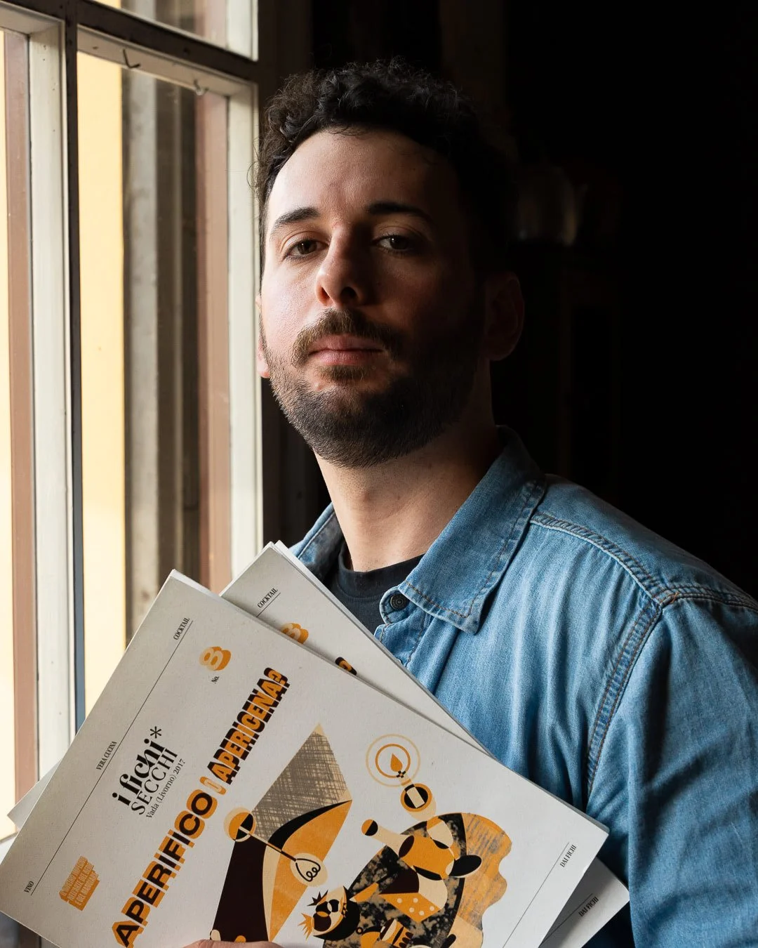 Tommaso, una delle persone dello staff di i Fichi Secchi