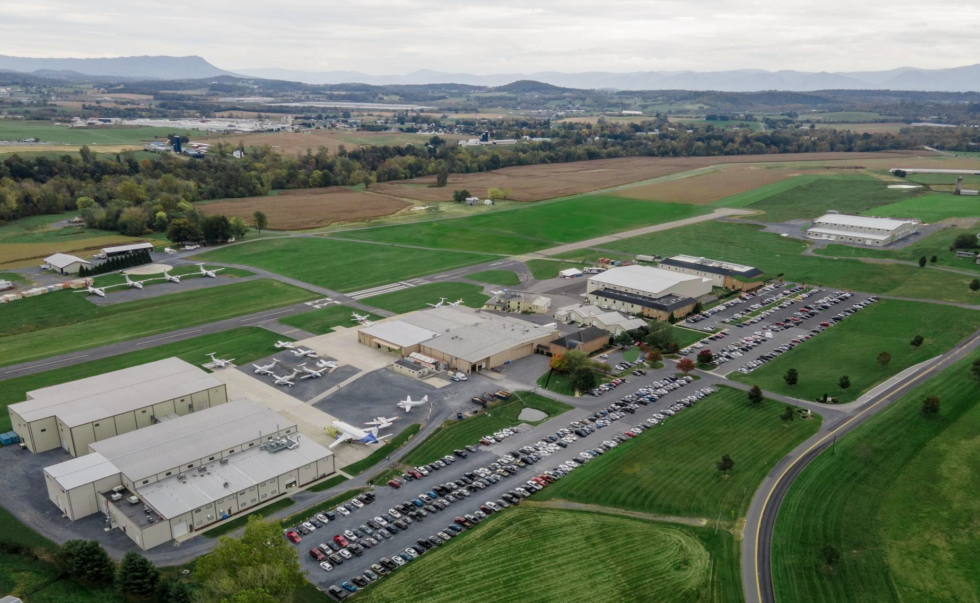 Dynamic Aviation campus aerial